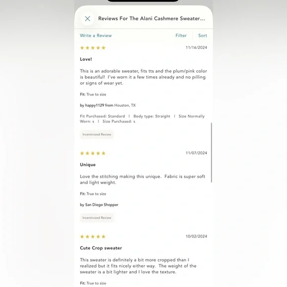 NWT new large Anthropologie pilcro Alani whipstitch cropped cashmere sweater tan - Picture 16 of 17